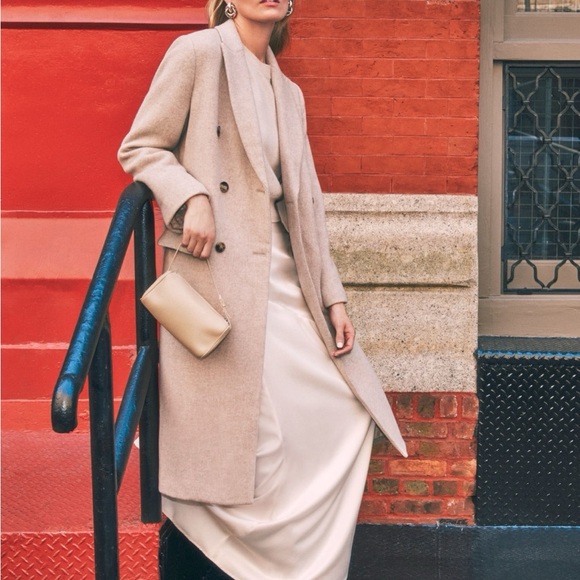 Reformation Paley Double Breasted Coat - Picture 2 of 7